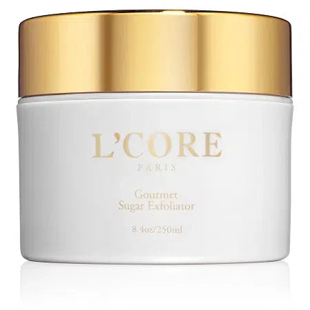 L’ CORE Paris Gourmet Sugar Exfoliator Cleansing Antioxidants Hydration 8.4oz
